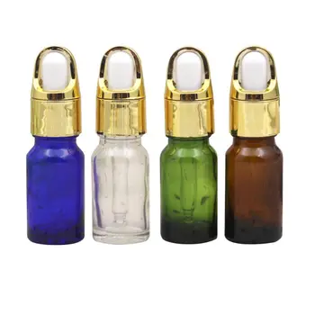 10 мл Пустая стеклянная бутылка-капельница многоразового использования, баночки для эфирного масла Aromathera E1YF