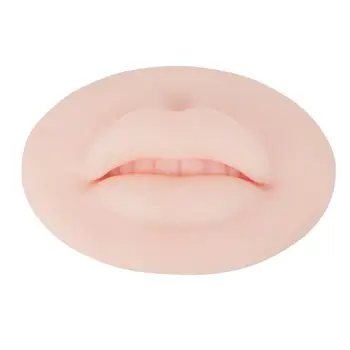 5D Силиконовый манекен для тренировки губ Skin Lip Manequin Soft для макияжа художников