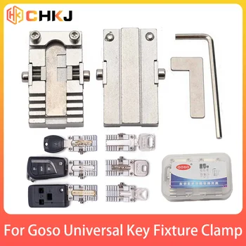 CHKJ Одна пара для вертикального патрона для ключей Goso Инструменты для специального зажима для ключей для автомобиля и специальные слесарные инструменты для резки жестких ключей