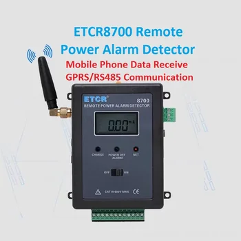 ETCR8700 Сбой питания/ток утечки Удаленный онлайн-тестер Монитор сигнализации GPRS Беспроводные режимы связи RS485 AC 60,00A