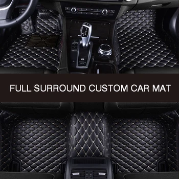 HLFNTF Full surround изготовленный на заказ автомобильный коврик для MAZDA CX-5 2016-2018 автомобильные запчасти автомобильные аксессуары Автомобильный интерьер 1