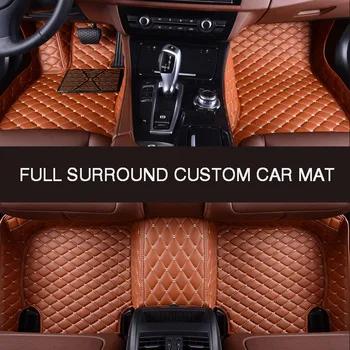 HLFNTF Full surround изготовленный на заказ автомобильный коврик для MAZDA CX-5 2016-2018 автомобильные запчасти автомобильные аксессуары Автомобильный интерьер 3