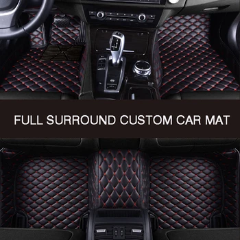 HLFNTF Full surround изготовленный на заказ автомобильный коврик для MAZDA CX-5 2016-2018 автомобильные запчасти автомобильные аксессуары Автомобильный интерьер 4
