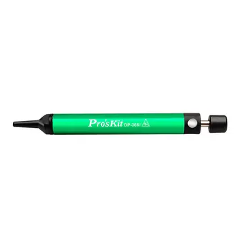 ProsKit DP-366I мини-устройство для всасывания олова из алюминиевого сплава, антистатический насос для распайки, компактный размер и мощное всасывание