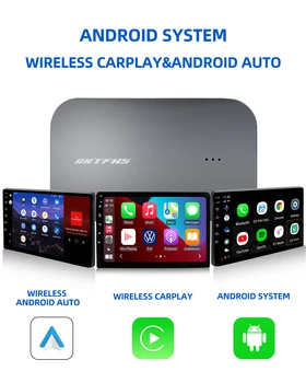 YunYi2 + 32G АВТО Мультимедиа ВидеоАдаптер 10.0 Система Smart Android Box Беспроводной CarPlay AI 2