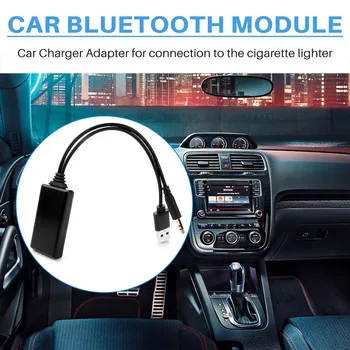 Автомобильный Беспроводной Модуль Bluetooth Музыкальный Адаптер Вспомогательный Приемник Aux Audio Usb 3,5 Мм Разъем Для E90 E91 E92 E93 3