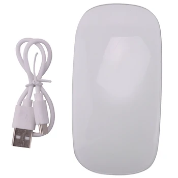 Беспроводная Bluetooth Magic Mouse Бесшумная перезаряжаемая компьютерная мышь Тонкие эргономичные компьютерные мыши для Apple