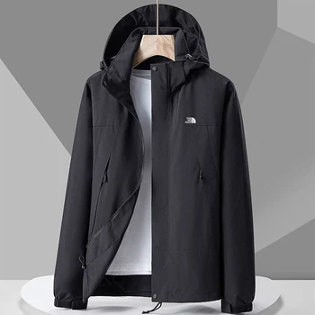 Весенне-осеннее тонкое однослойное пальто Charge, камуфляжное пальто унисекс, спортивная куртка для активного отдыха, свободная куртка для альпинизма