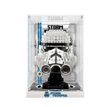 Витрина для шлема Lego Stormtrooper 75276, Акриловая витрина 3 мм для Lego 75276 (набор моделей не входит в комплект)