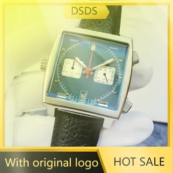 Водонепроницаемые кварцевые часы Dsds Men's 904L из нержавеющей стали 41 мм -tag