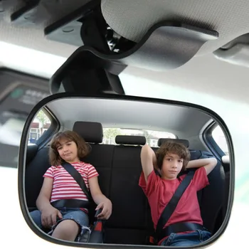 Зеркало для автокресла, Заднее зеркало для ребенка, Небьющееся Детское автомобильное зеркало заднего вида