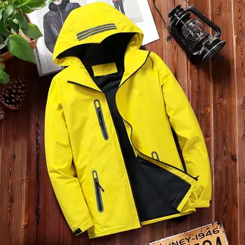 Зимняя новая флисовая куртка, мужская и женская хлопковая куртка, свободная штормовая куртка большого размера, теплая хлопковая куртка, водонепроницаемая мужская' 5