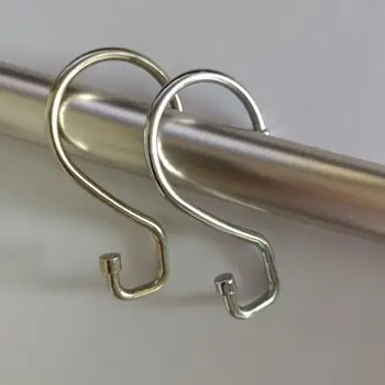 Компактный крючок для штор Легко организуйте дом с помощью регулируемых S-образных крючков для штор для ванных комнат Премиум-класса.