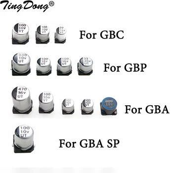 Конденсатор материнской платы для Gameboy Advance GBA для Gameboy Pocket GBP для Gameboy Color GBC GBA SP Ремонт платы Замена