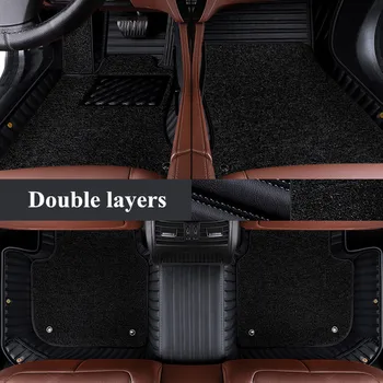 Лучшее качество! Специальные автомобильные коврики на заказ для Subaru Crosstrek 2023 2024, водонепроницаемые двухслойные ковры, бесплатная доставка