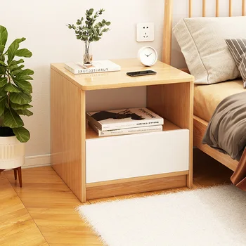 Минималистичные тумбочки в скандинавском стиле, современный деревянный милый дизайн, прикроватные тумбочки из антрацита, маленький столик, Эстетичная мебель для гостиной Hogar