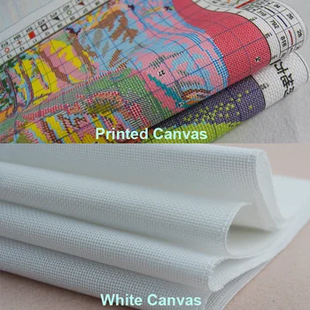 Набор для вышивания крестиком Joy Sunday с предварительной печатью Easy Pattern Aida, набор для вышивания из тисненой ткани-Цветок магнолии (2) 2