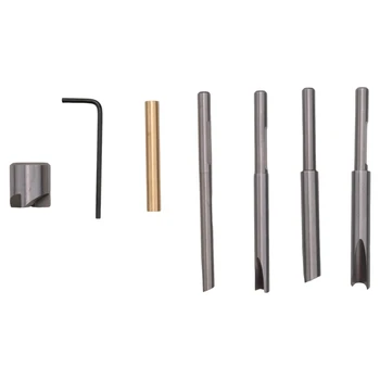 Набор триммеров для фрезы с ручкой, профессиональная система обрезки для токарей из 7 предметов