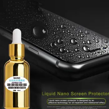 Нано жидкая защитная пленка для экрана Прозрачная молочно-белая универсальная жидкая защитная пленка для экрана мобильного телефона для iPhone Huawei