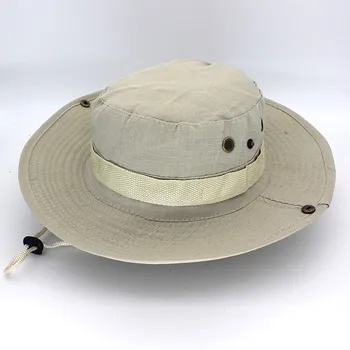 Походная рыболовная шляпа Рыбацкая шляпа Повседневная мужская рабочая шляпа с круглыми полями в джунглях Мужская Большая широкополая шляпа для джентльменов