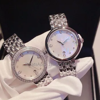 Роскошные дизайнерские брендовые женские часы высшего качества, модные женские наручные часы с бриллиантами и сапфировым стеклом, женские наручные часы из стали 316