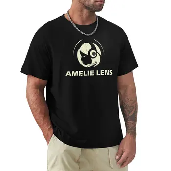 Футболка amelie lens dj, футболка оверсайз, черная футболка, мужские футболки