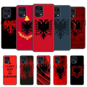 Чехол для телефона OPPO Find X5 X3 X2 Pro Lite 2021 Noe чехол для телефона мягкая оболочка для oppo find x5 X3 X2 Pro Case НОВЫЙ Флаг Албании