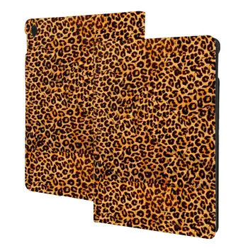 Чехол из кожи животного с Леопардовым принтом для iPad 2022 10,5-10,2 Дюймов с держателем для Карандашей, Искусственная кожа, Тонкий, Ударопрочный, Автоматический режим сна/Пробуждения