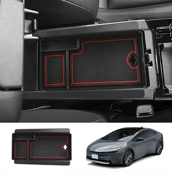 Ящик для хранения подлокотника центрального управления, лоток-органайзер для деталей интерьера автомобиля Toyota Prius 60 серии 2023